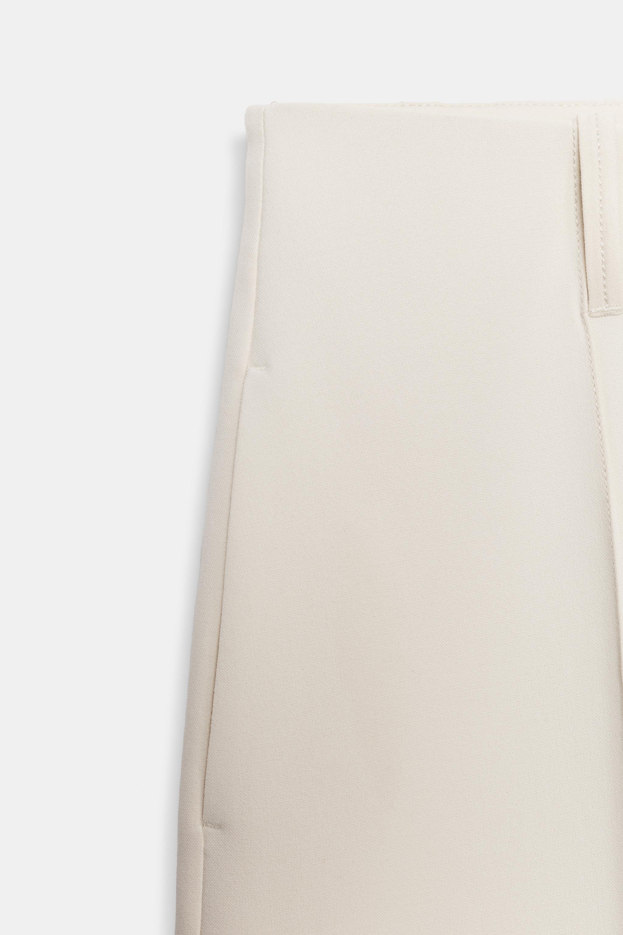 ZW COLLECTION STRAIGHT DARTED BERMUDA SHORTS